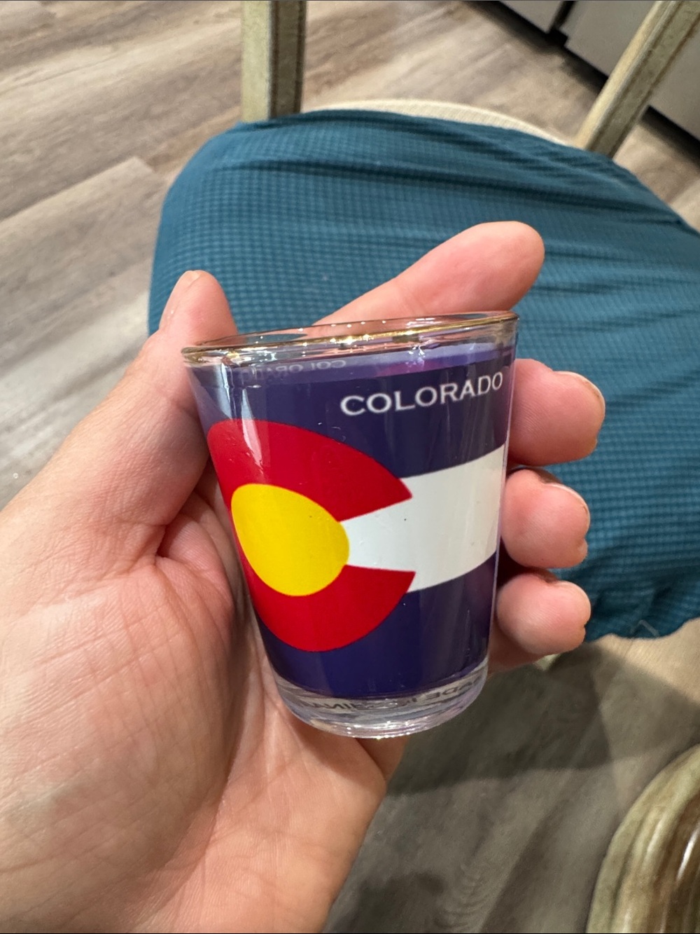 Vintage Colorado shot glass new!